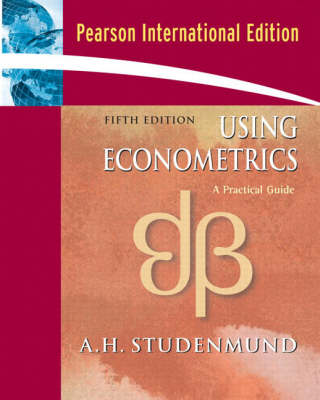 Book cover for Valuepack: SPSS 13.0 for Windows Student Version with Using Econometrics:A Practical Guide(International Edition)