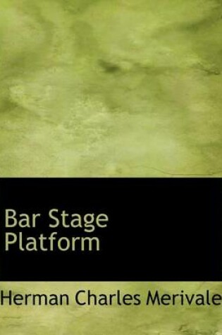 Cover of Bar Stage Platform