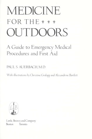 Cover of Medicine for the Outdoors