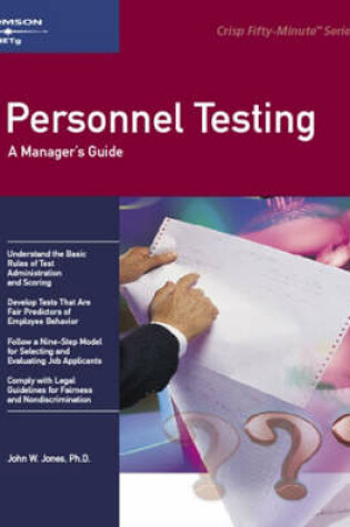Cover of Personnel Testing