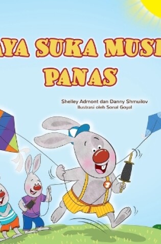 Cover of I Love Summer (Malay Children's Book)