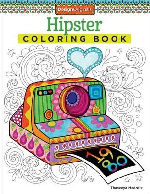 Book cover for Hipster Coloring Book