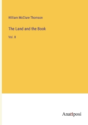 Book cover for The Land and the Book