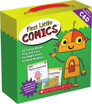 Book cover for First Little Comics: Levels C & D (Parent Pack)