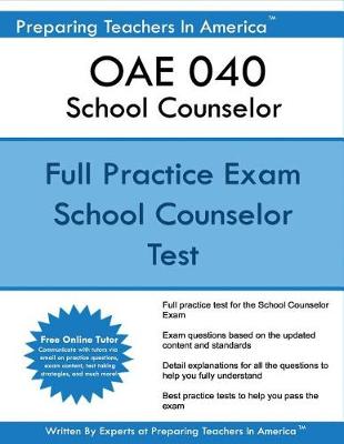 Book cover for OAE 040 School Counselor