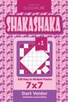 Book cover for Sudoku Shakashaka - 200 Easy to Medium Puzzles 7x7 (Volume 1)