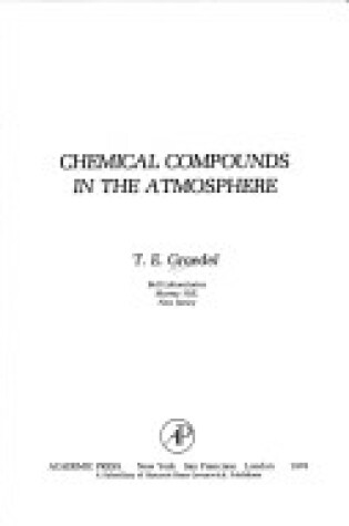 Cover of Chemical Compounds in the Atmosphere