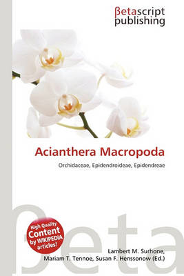 Cover of Acianthera Macropoda