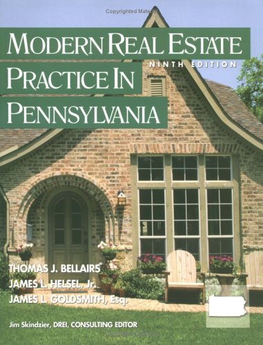 Cover of Modern Real Estate Practice in Pennsylvania