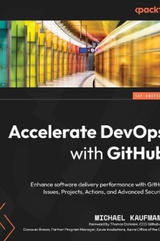 Cover of Accelerate DevOps with GitHub