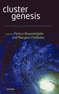 Book cover for Cluster Genesis: Technology-Based Industrial Development