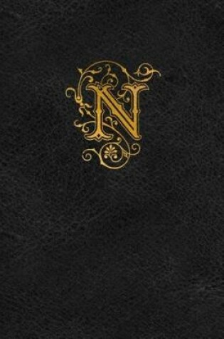 Cover of Old English Monogram Journal - Letter N