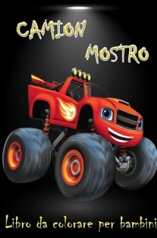 Cover of Monster Truck libro da colorare per i bambini