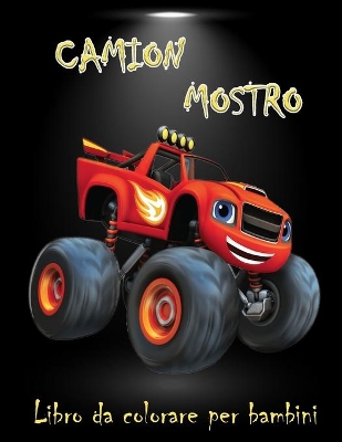 Book cover for Monster Truck libro da colorare per i bambini