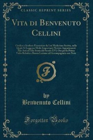 Cover of Vita Di Benvenuto Cellini