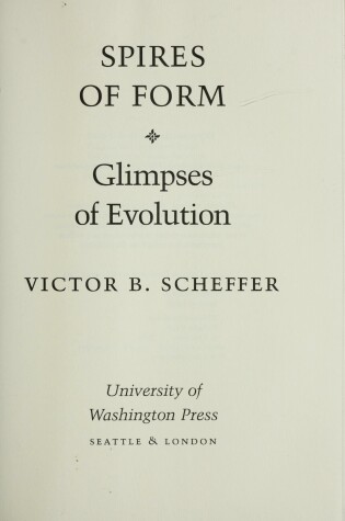 Cover of Spires of Form