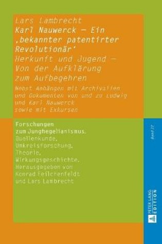 Cover of Karl Nauwerck - Ein 'Bekannter Patentirter Revolutionaer'