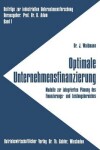 Book cover for Optimale Unternehmensfinanzierung