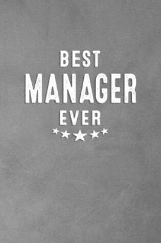 Cover of Best Manager Ever