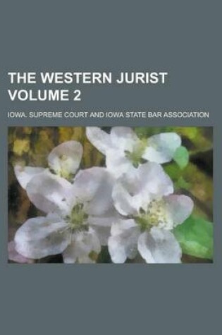 Cover of The Western Jurist Volume 2