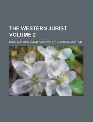 Book cover for The Western Jurist Volume 2