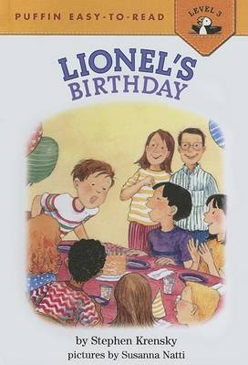 Book cover for Lionel's Birthday