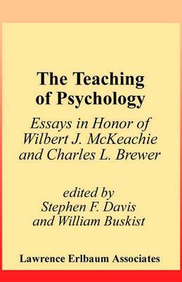 Book cover for The Teaching of Psychology