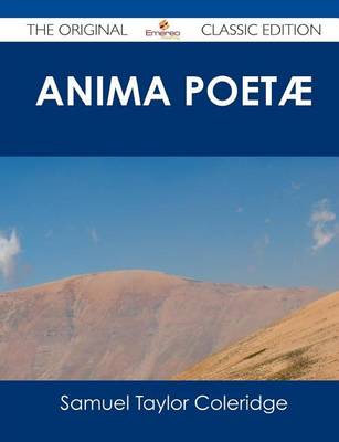 Book cover for Anima Poetae - The Original Classic Edition