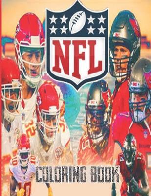 Book cover for NFL Coloring Book