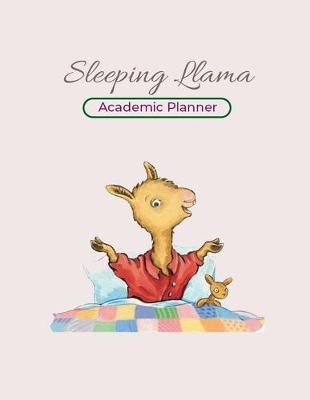 Book cover for Sleeping Llama Academic Planner