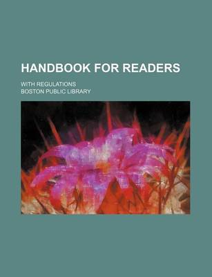 Book cover for Handbook for Readers; With Regulations