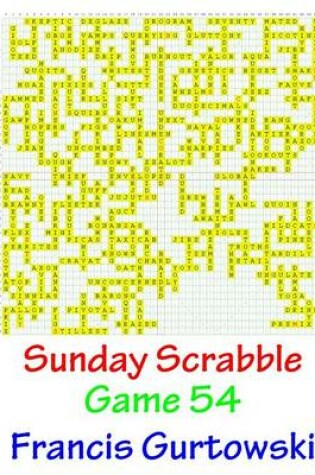 Cover of Sunday Scrabble Game 54