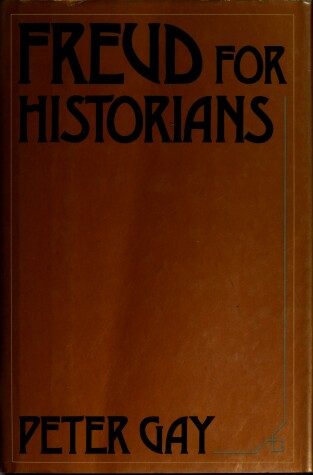 Cover of Freud for Historians