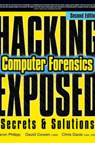 Cover of Hacking Exposed Computer Forensics