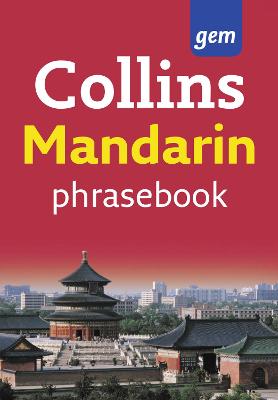 Book cover for Collins Gem Mandarin Phrasebook and Dictionary