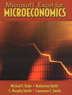 Book cover for Microsoft Excel for Microeconomics