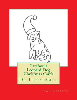 Book cover for Catahoula Leopard Dog Christmas Cards