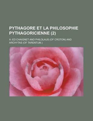 Book cover for Pythagore Et La Philosophie Pythagoricienne (2)