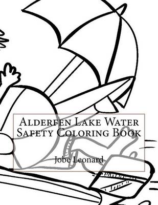 Book cover for Alderfen Lake Water Safety Coloring Book