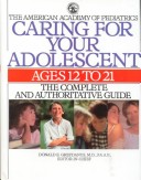 Cover of Caring for Your Adolescent