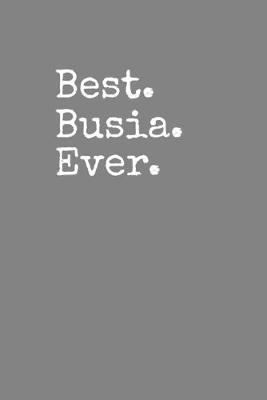 Book cover for Best Busia Ever