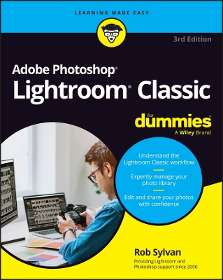 Book cover for Adobe Lightroom Classic for Dummies