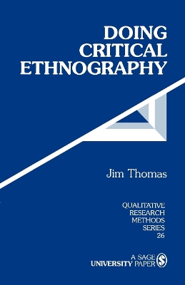 Book cover for Doing Critical Ethnography