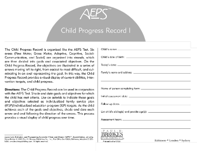 Book cover for Assessment, Evaluation, and Programming System for Infants and Children (AEPS (R))