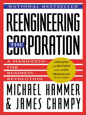 Book cover for Reengineering the Corporation