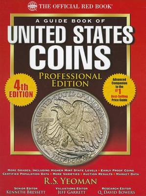 Book cover for A Guide Book of U.S. Coins, Professional Edition