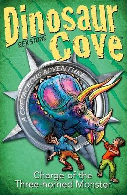 Book cover for Dinosaur Cove Cretaceous: Charge of the Three-horned Monster