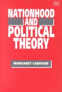 Book cover for Nationhood and Political Theory