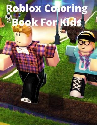 Book cover for Roblox Coloring Book For Kids