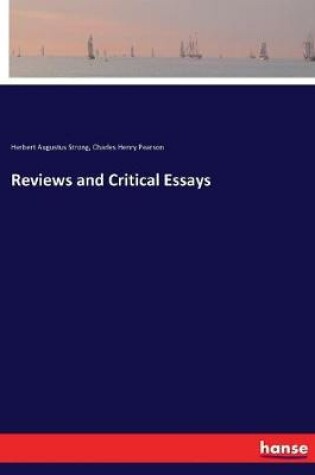 Cover of Reviews and Critical Essays